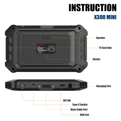 OBDSTAR X300 MINI Chrysler, Jeep & Dodge – Key Programming, IMMO, Cluster Calibration & Odometer Correction