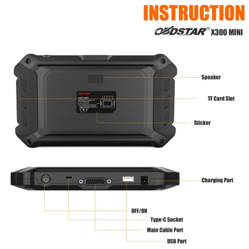 OBDSTAR X300 MINI Renault & Dacia – Key Programming, Cluster Calibration & Mileage Correction Tool