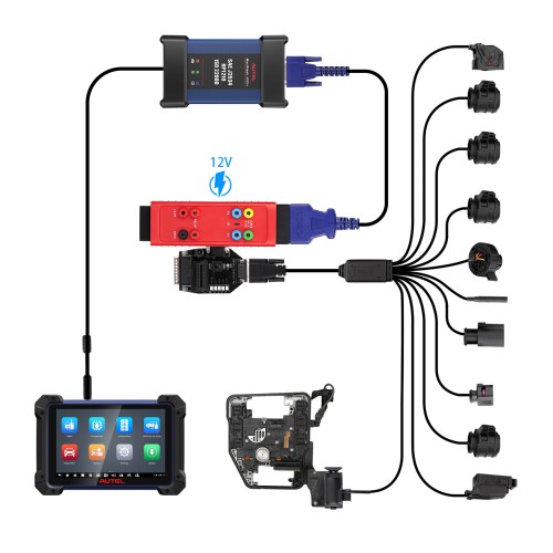 GODIAG Gearbox Cable 9-in-1 Set for V-A-G V30/ DQ200/ DL501/ VL300/ VL381/ DQ500/ DQ250/ DQ380/ DQ381/ DQ400E/ DL382