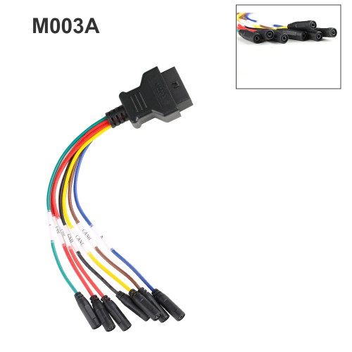 OBDSTAR Motorcycle IMMO Kit Full Adapters Configuration 1 for  X300 PRO4/X300 DP Plus/ X300 DP/Key Master DP