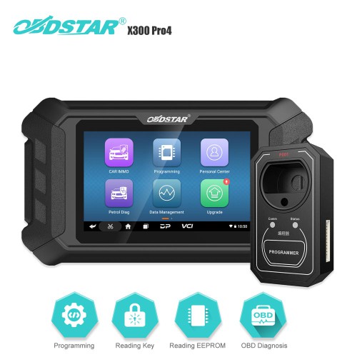 OBSDTAR X300 Pro 4 Key Master 5 Plus Motorcycle IMMO Kit Full Adapters Configuration 1