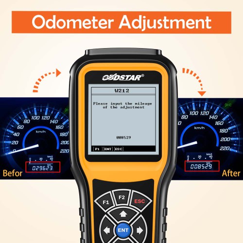(Secondhand,95% New)OBDSTAR X300M Odometer Adjustment via OBDII for Mercedes Benz, VAG MQB, Mileage Correction Tool with KM Function