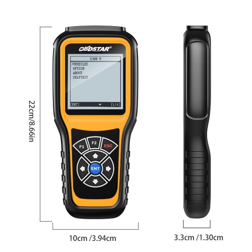 (Secondhand,95% New)OBDSTAR X300M Odometer Adjustment via OBDII for Mercedes Benz, VAG MQB, Mileage Correction Tool with KM Function