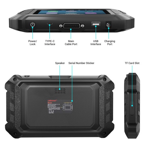 OBDSTAR ISCAN URAL Intelligent Motorcycle Diagnostic Tool Portable Tablet Scanner Supports Multi-languages