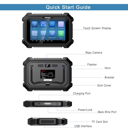OBDSTAR D800 C, D Configuration for Inboard/ Generator Intelligent Diagnosis
