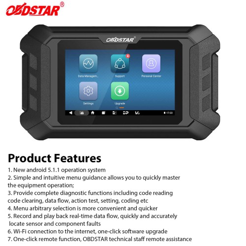 OBDSTAR iScan Kawasaki Intelligent Motorcycle Diagnostic Tool for KAWASAKI