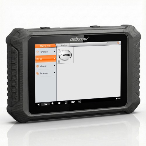 OBDSTAR MarineMaster Full Configuration Marine Diagnostic Tool  for Jet Ski, Outboard, Inboard & Generator