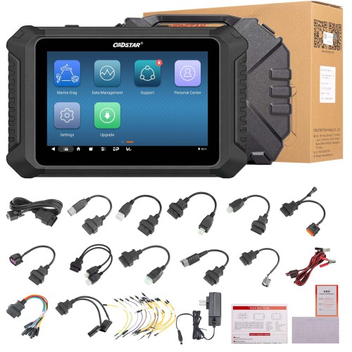 OBDSTAR MarineMaster A + B for Jet ski Outboard Read/Clear Code, Data Flow, Freeze Frames, Action Test