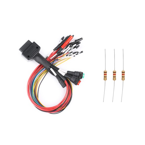 Newest Breakout Tricore Cable GODIAG Full Protocol OBD2 Jumper Cable for ECU IMMO Airbag ABS Cluster Bench Work with OBDSTAR