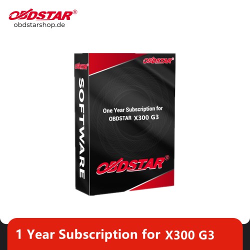 Obdstar X300 Classic G3 (Immobilizer)+ECU Clone / G3 Immobilizer +ECU Clone+ Test Platform One Year Subscription