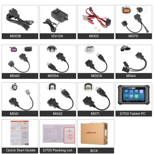 OBDSTAR D700 B Intelligent Marine Scanner – Outboard Diagnostic Tool for Mercury, Parsun & Evinrude