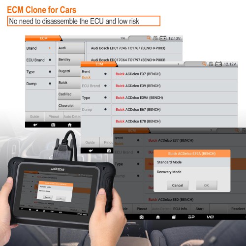 (Second-hand 95% New)OBDSTAR DC706 DC 706 Full Version ECU/TCM/BCM Programmer for Cars & Motorcycles, Clone by OBD/Bench/Boot, Supports Checksum & I/O