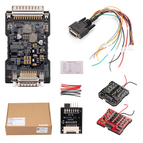 OBDSTAR P50 Airbag Reset Tool Plus OBDSTAR CAN FD Adapter Plus MP001 Programmer Set plus MQB All-Keys-Lost Adapter Kit