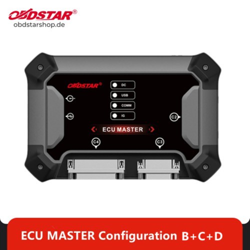 OBDSTAR ECU Master B+C+D Configuration Support Motorcycle ECM Cloning and HD Truck ECM/TCM/BCM Cloning and Airbag/MVBM/SAS Reset