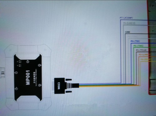 OBDSTAR W013 Cable work with MP001