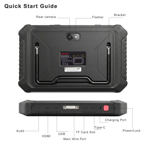 OBDSTAR MarineMaster C: Inboard + D: Generator Read/Clear Code, Data Flow, Freeze Frames, Action Test