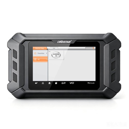 OBDSTAR iScan KAWASAKI Marine Diagnostic Tool Support Code Reading Code Clearing Data Flow Action Test 2 Years Free Update