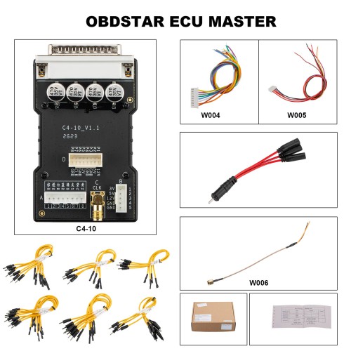 OBDSTAR ECU Master Configuration (A) Software License with Adapters Set or Passenger Car & EV for ECM/ TCM/ BCM Clone