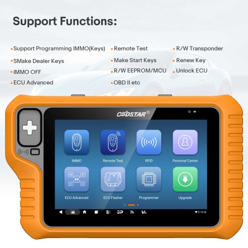 OBDSTAR X300 Classic G3 Key Master G3 Key Programmer IMMO ECU Cloning Mileage Airbag Reset for Car/ HD/ E-Car/ Motorcycle/ Jet Ski Free A1 A2