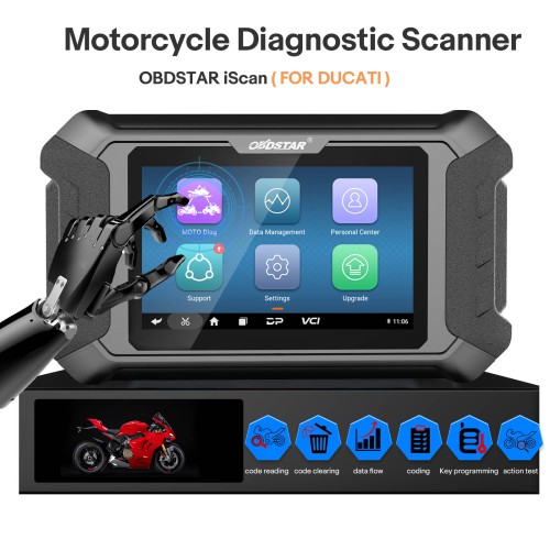(Second-hand 99% New)OBDSTAR iScan DUCATI Motorcycle Diagnostic Scanner