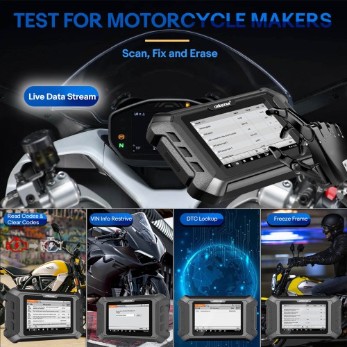 (Second-hand 99% New)OBDSTAR iScan DUCATI Motorcycle Diagnostic Scanner