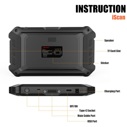 (Second-hand 99% New)OBDSTAR iScan Harley Motorcycle Diagnostic Scanner