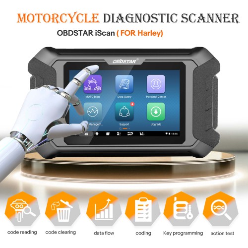 (Second-hand 99% New)OBDSTAR iScan Harley Motorcycle Diagnostic Scanner