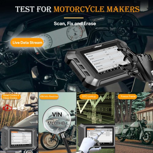 (Second-hand 99% New)OBDSTAR iScan Harley Motorcycle Diagnostic Scanner