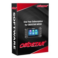 OBDSTAR MS50 Standard Version 1 Year Update Service – 1 Year Subscription Expired Over 7 Days