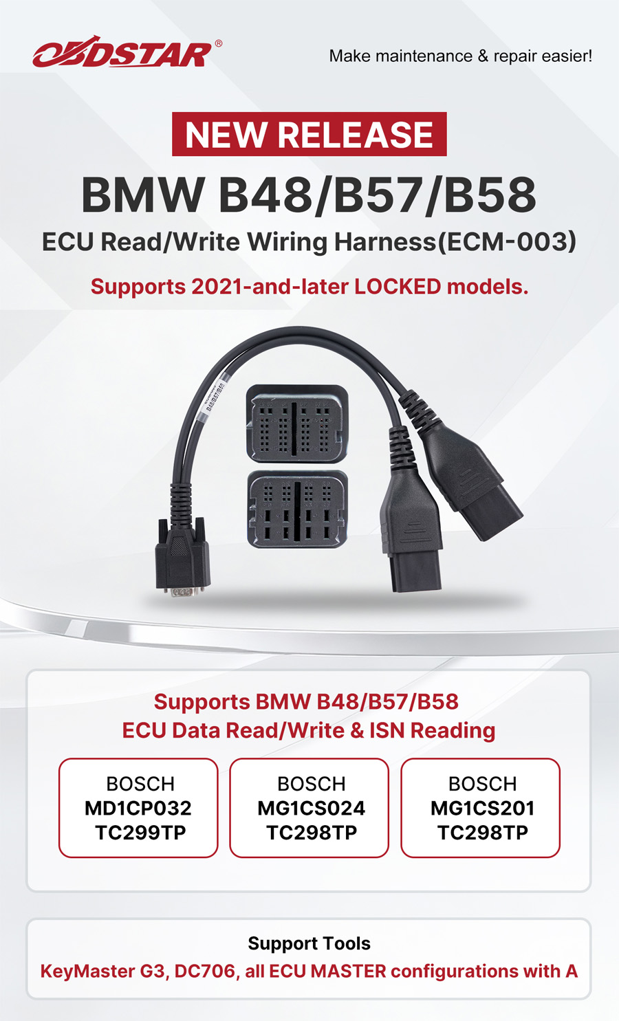 OBDSTAR ECM-003 Harness